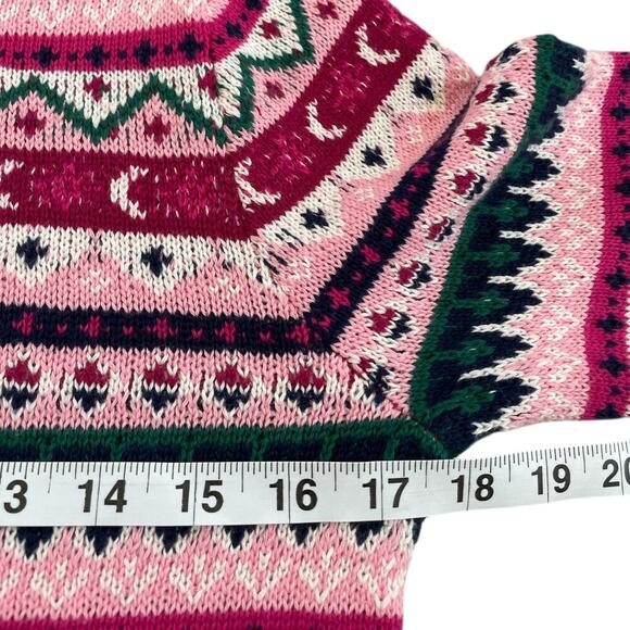J.Crew Fair Isle Crewneck Sweater Long Sleeve XS - Picture 11 of 13